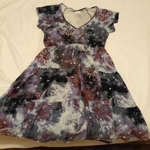 No boundaries moon and stars dress